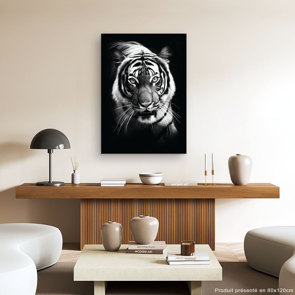 Tableau Tigre majestueux