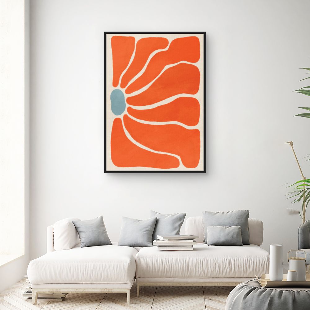 Tableau Formes abstraites colorées