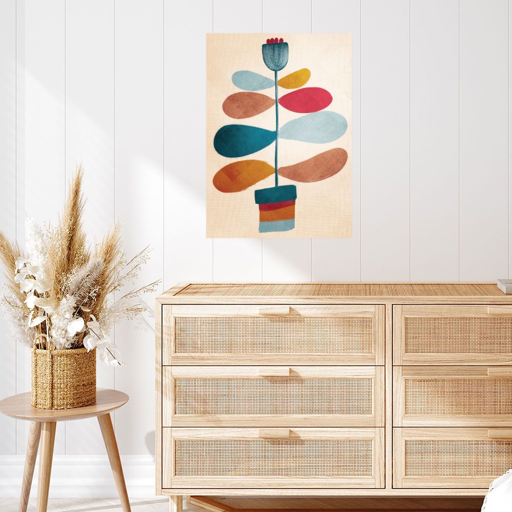 Affiche Fleur moderne
