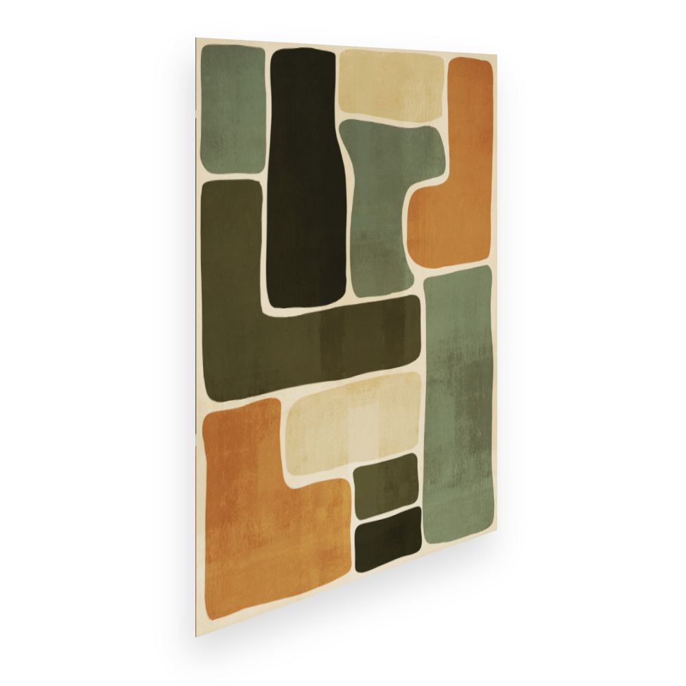 Affiche Formes abstraites élégantes