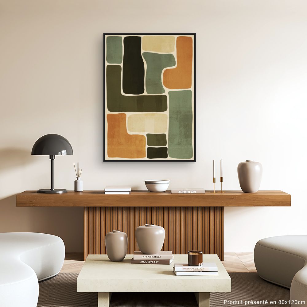 Tableau Formes abstraites élégantes