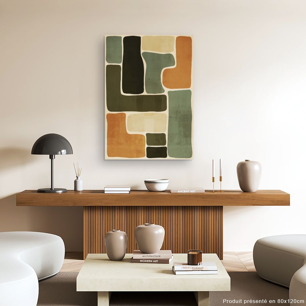Tableau Formes abstraites élégantes