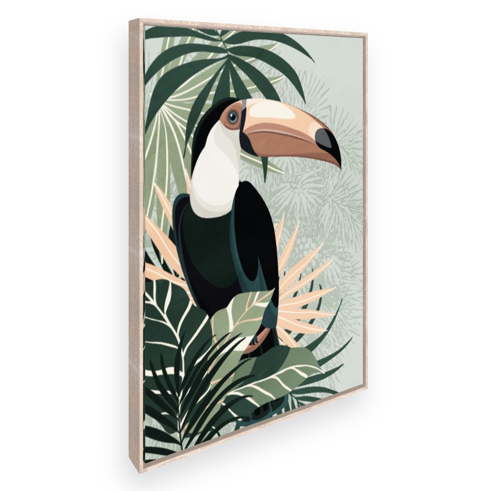 Toile Toucan tropical