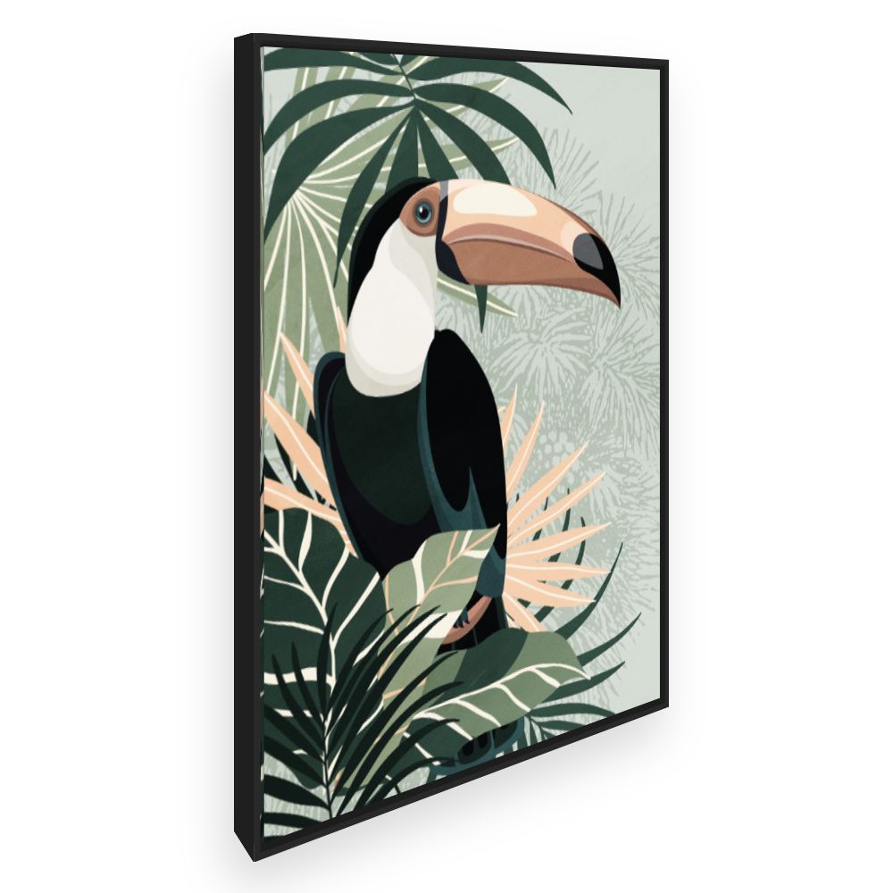 Toile Toucan tropical