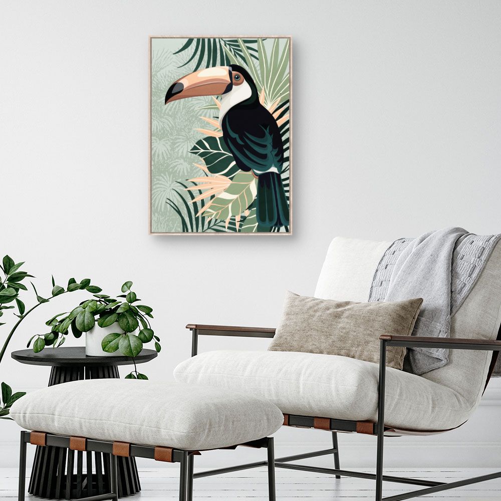 Tableau Toucan exotique