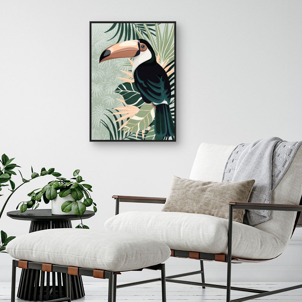 Tableau Toucan exotique