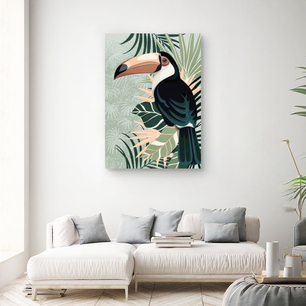 Tableau Toucan exotique