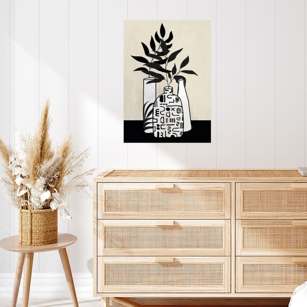 Affiche Vases stylisés