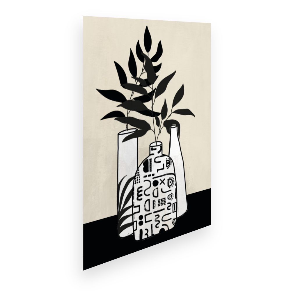 Affiche Vases stylisés
