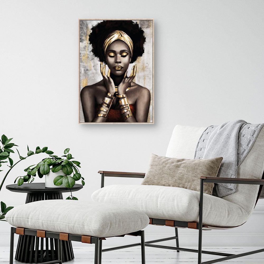 Tableau Élégance dorée