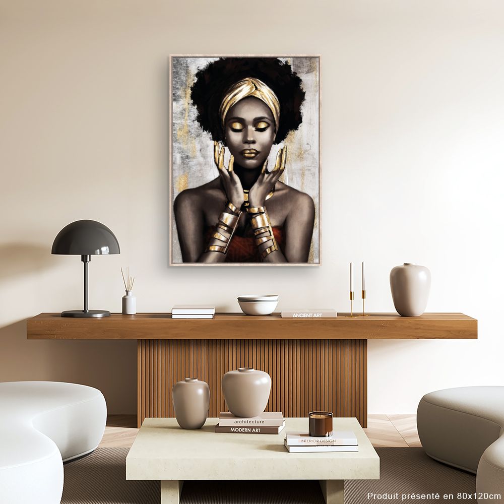 Tableau Élégance dorée