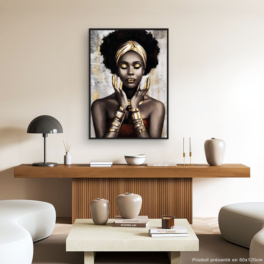 Tableau Élégance dorée