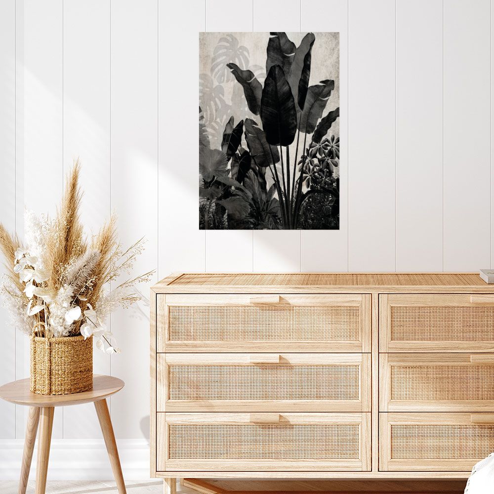 Affiche Feuillage exotique