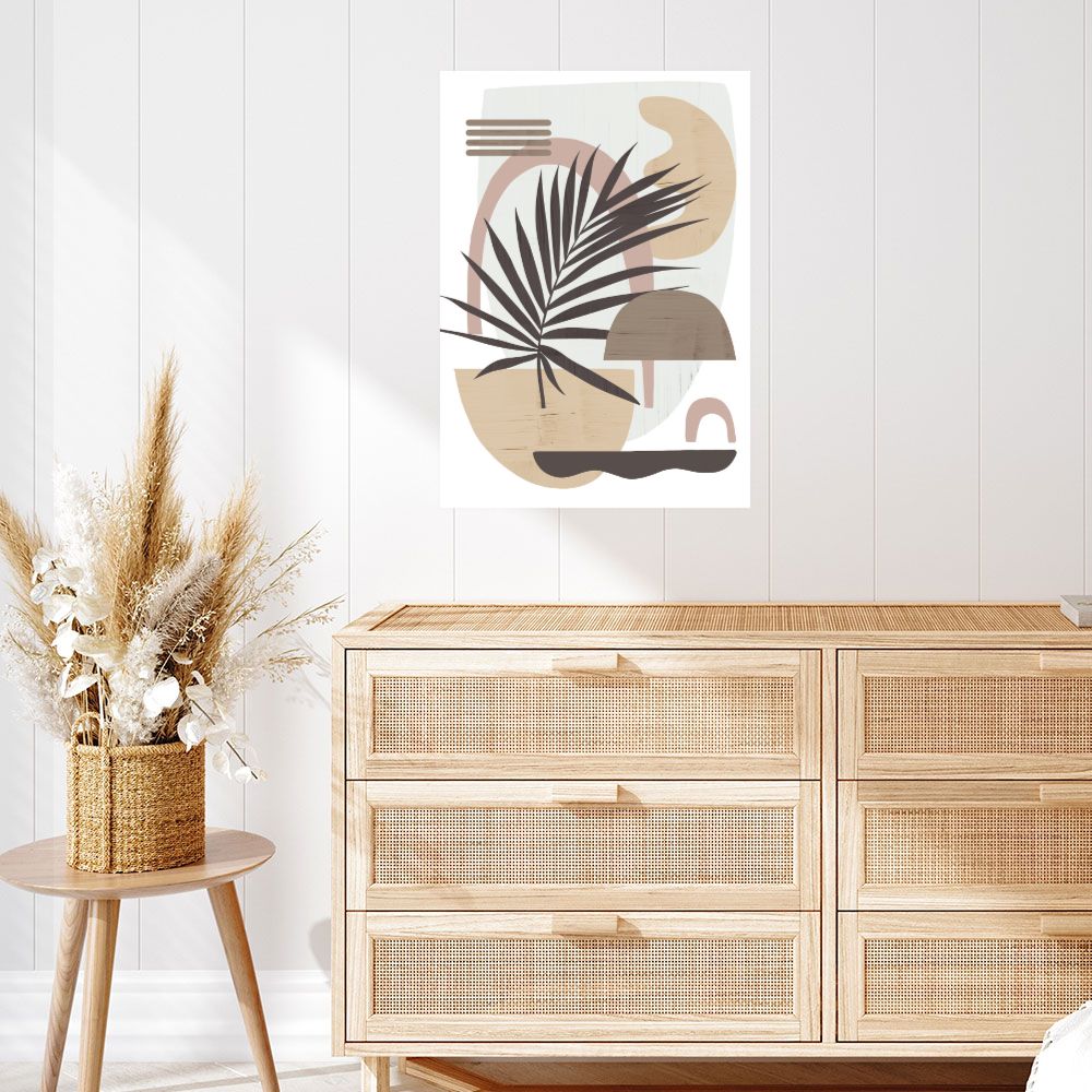 Affiche Formes naturelles élégantes