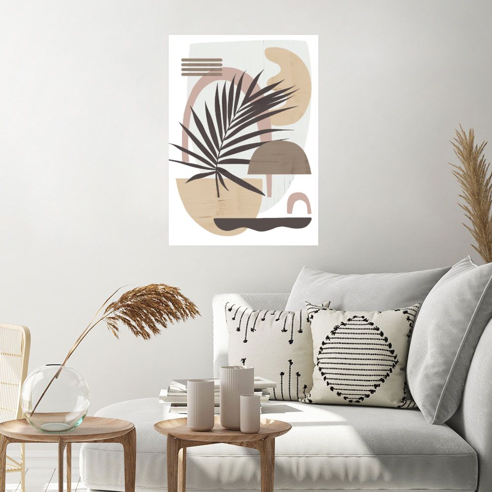 Affiche Formes naturelles élégantes