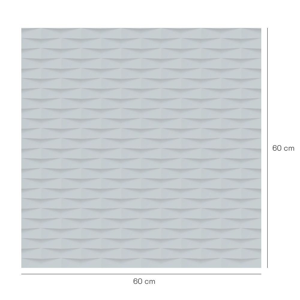 Crédence en aluminium n°72 / Texture géométrique moderne