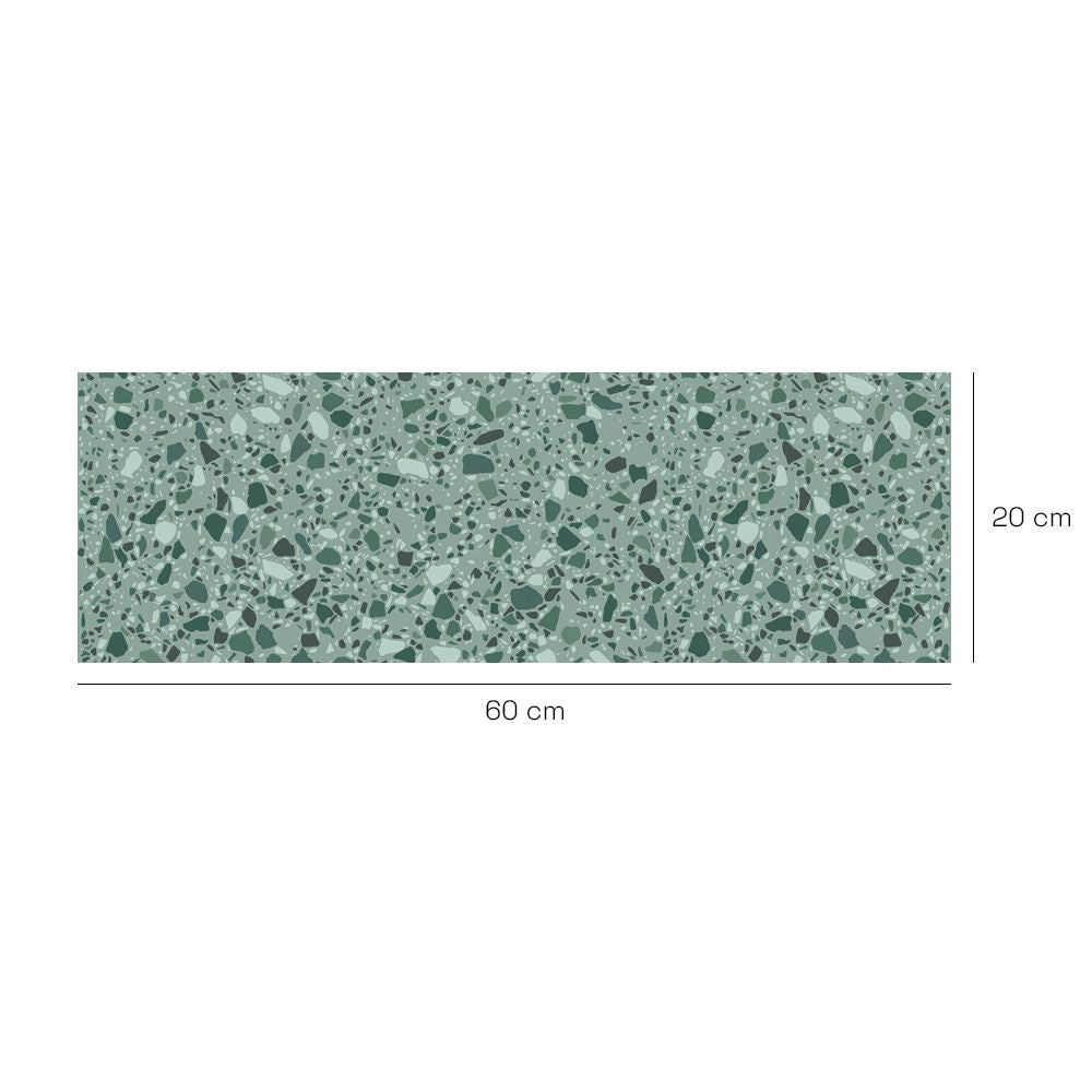 Crédence en aluminium n°56 / Terrazzo moderne