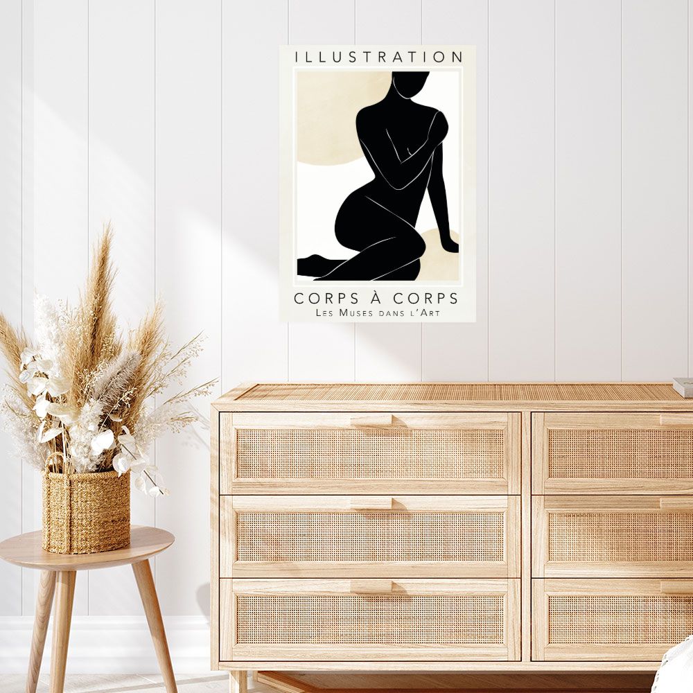 Affiche Élan artistique moderne