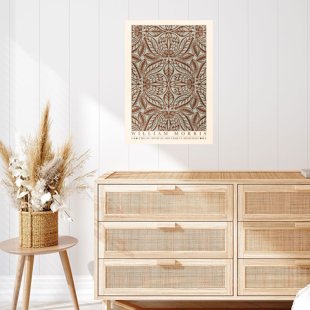 Affiche Motifs floraux élégants