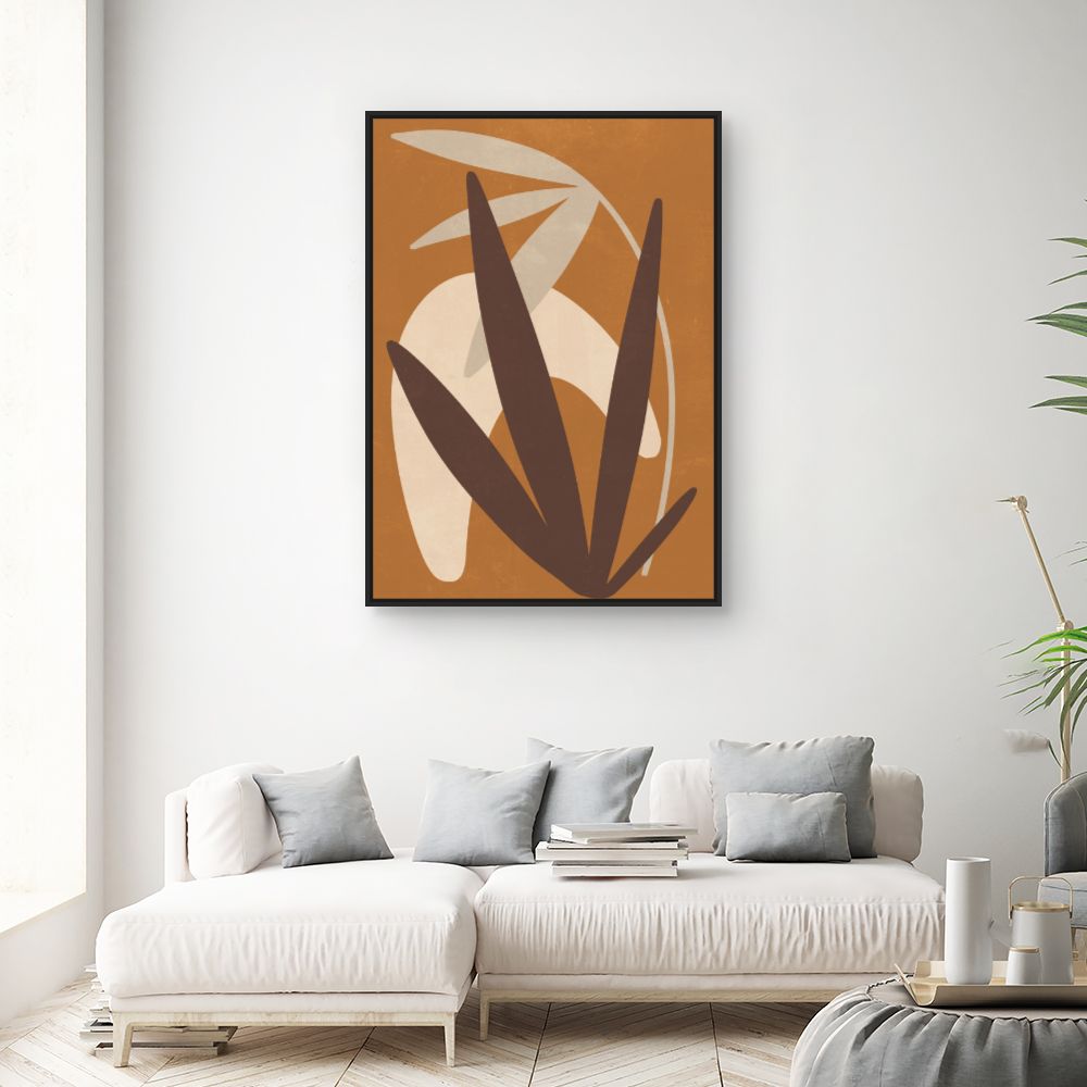 Tableau Formes abstraites naturelles