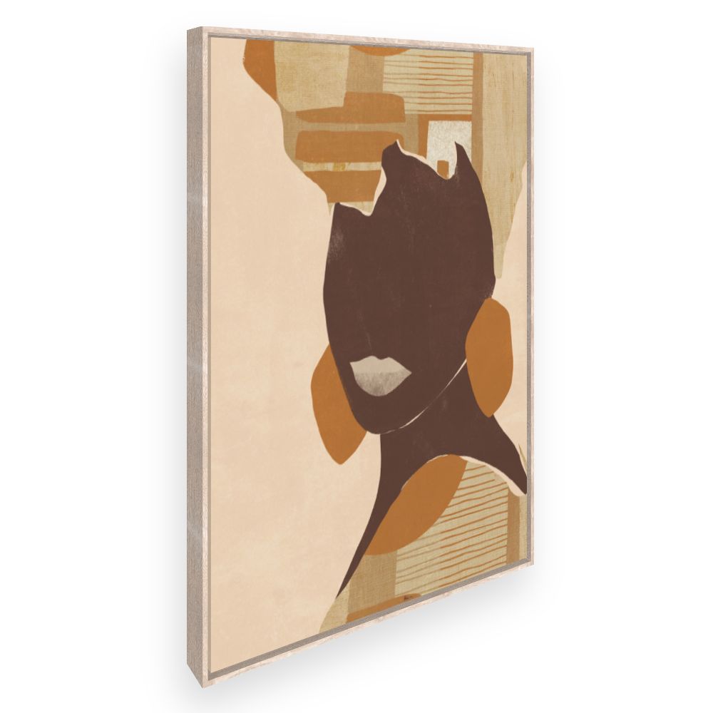 Toile Silhouette artistique moderne