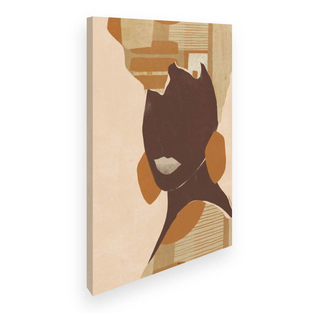 Toile Silhouette artistique moderne