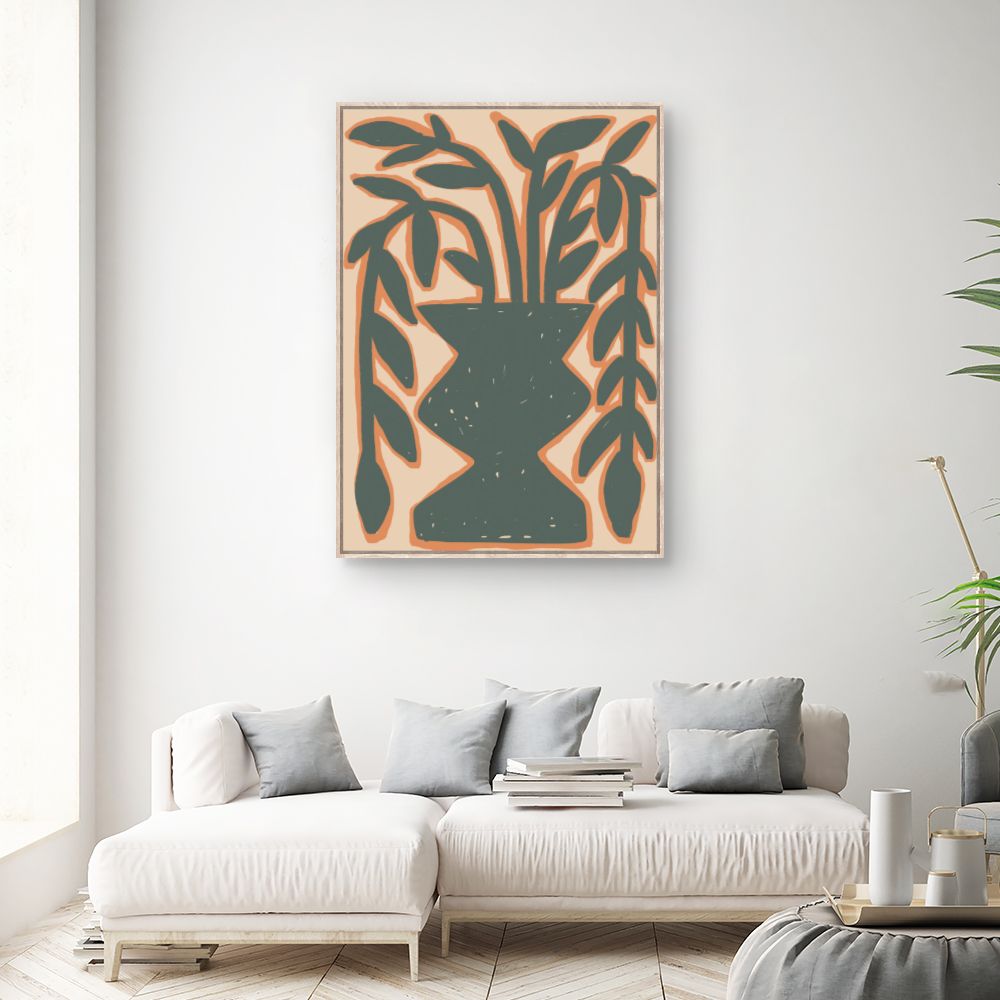 Tableau Vase abstrait