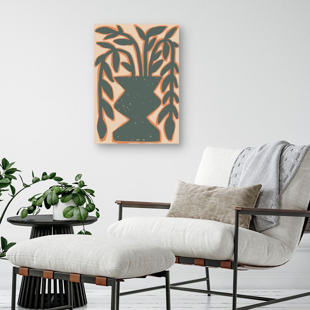 Tableau Vase abstrait