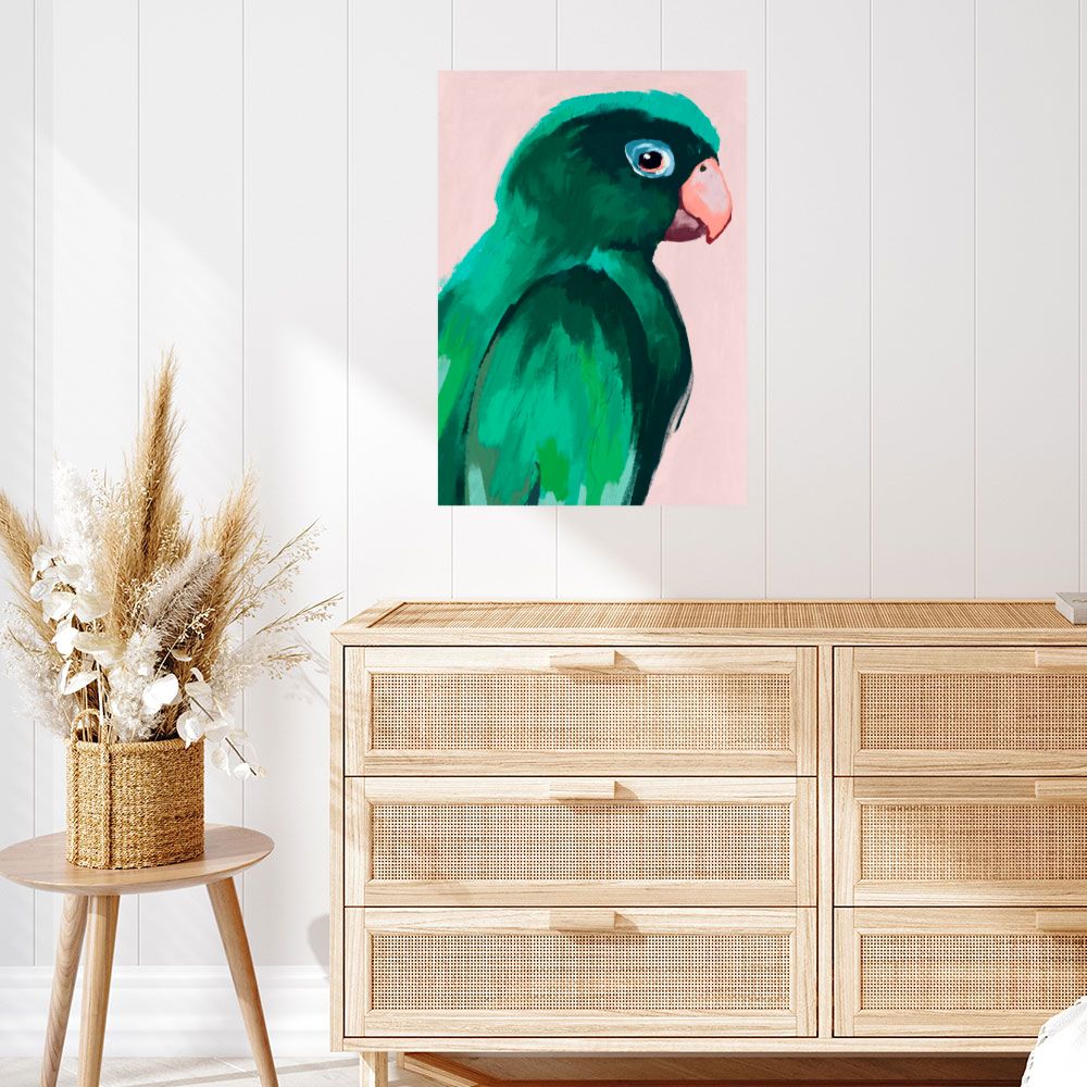 Affiche Perroquet élégant