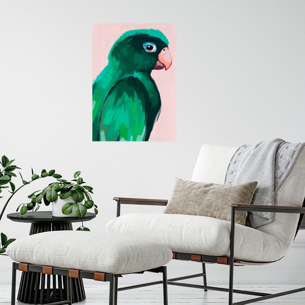 Affiche Perroquet élégant