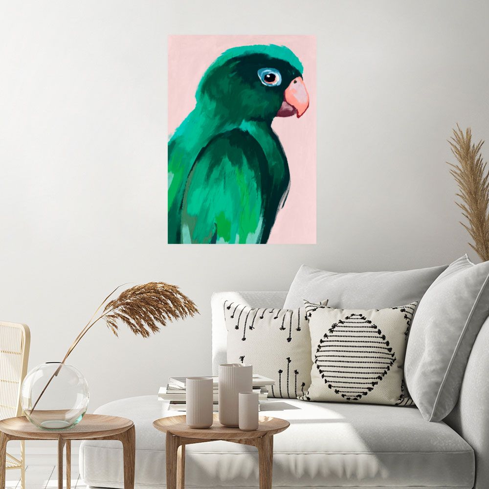 Affiche Perroquet élégant
