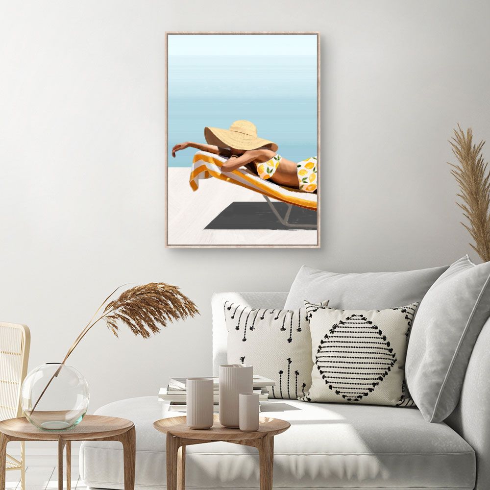 Tableau Détente ensoleillée