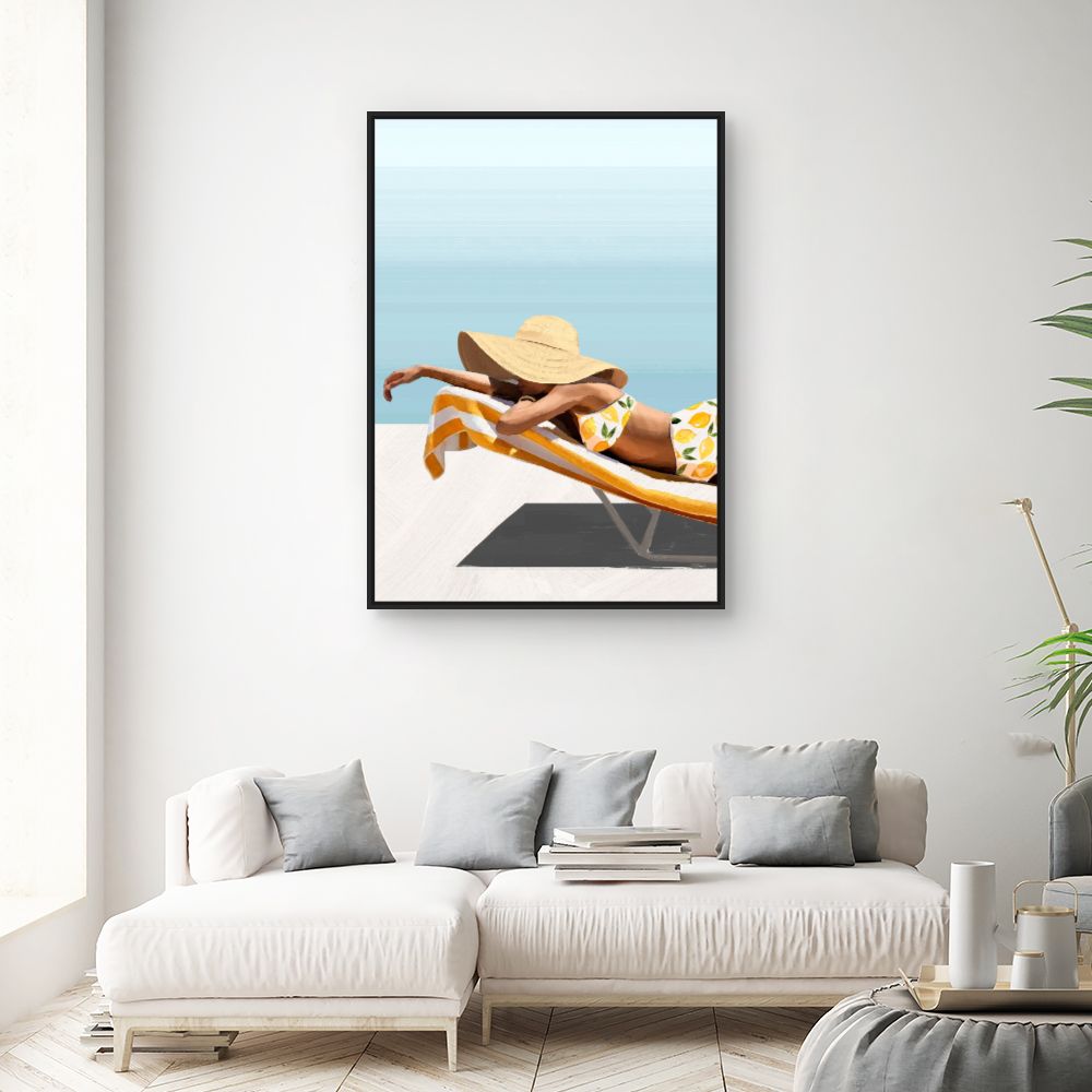 Tableau Détente ensoleillée