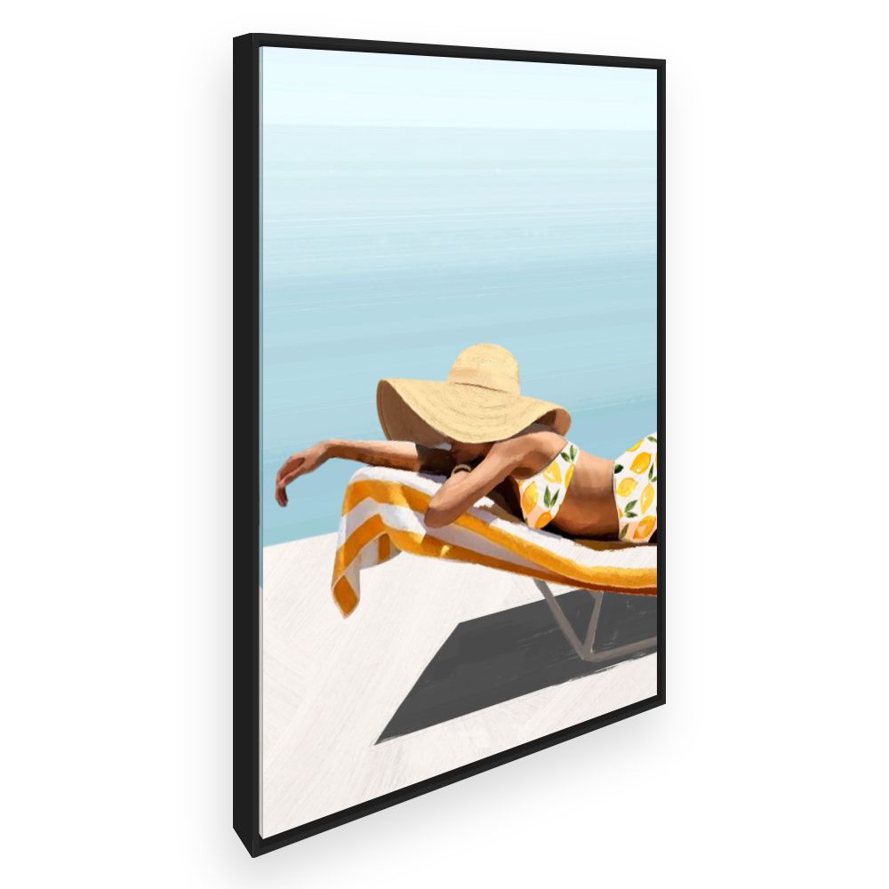 Toile Détente ensoleillée