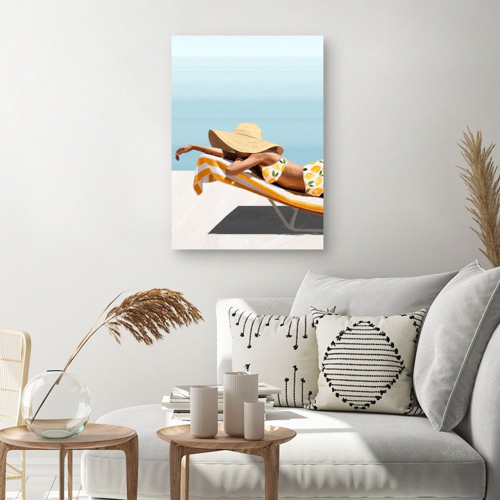 Tableau Détente ensoleillée