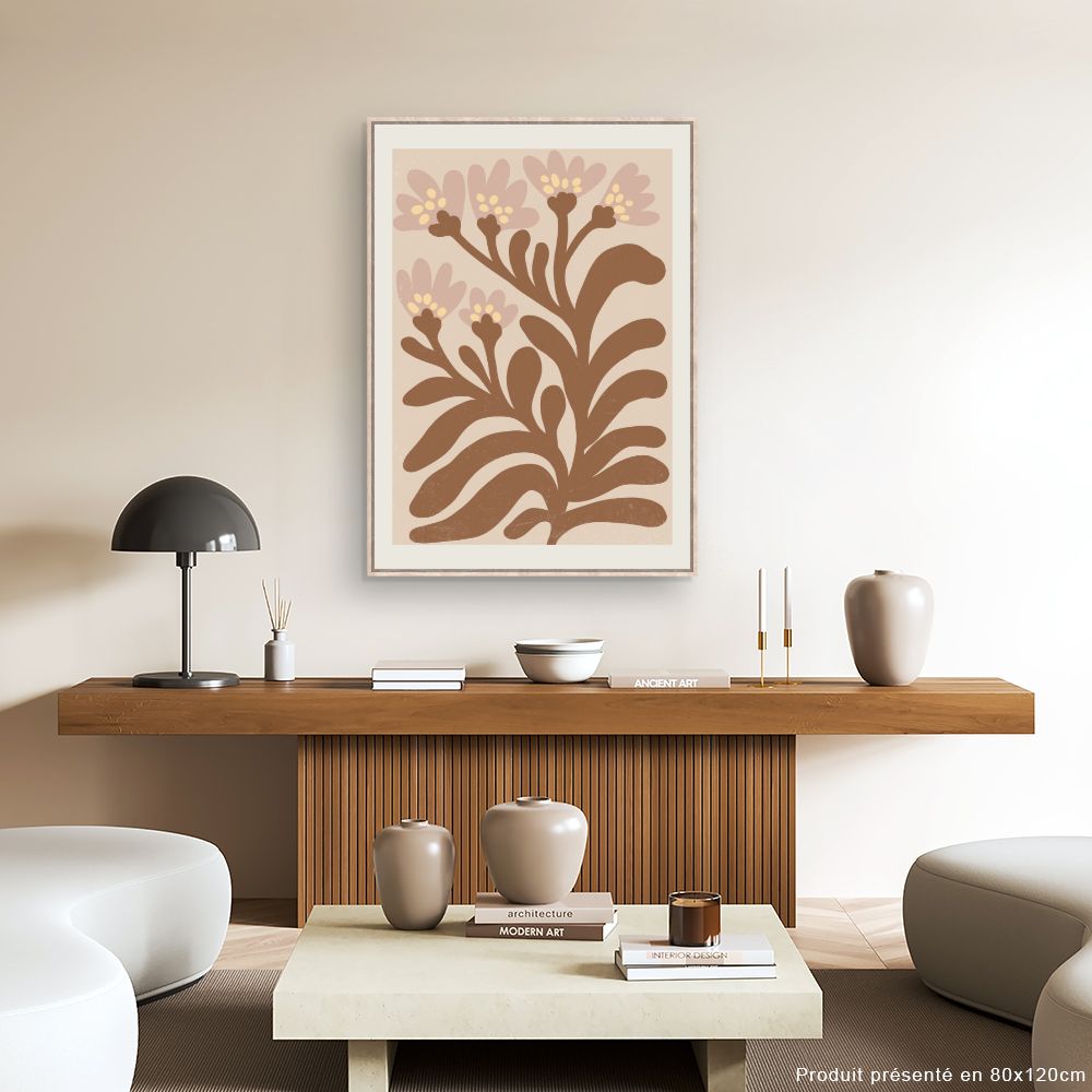 Tableau Fleurs stylisées