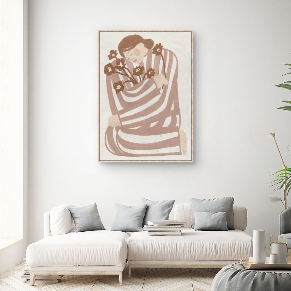 Tableau Tendresse florale