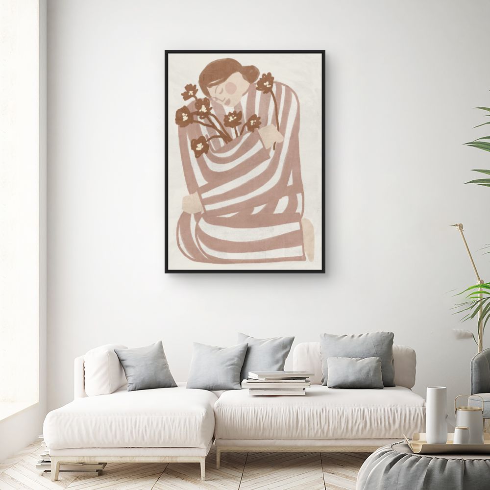 Tableau Tendresse florale