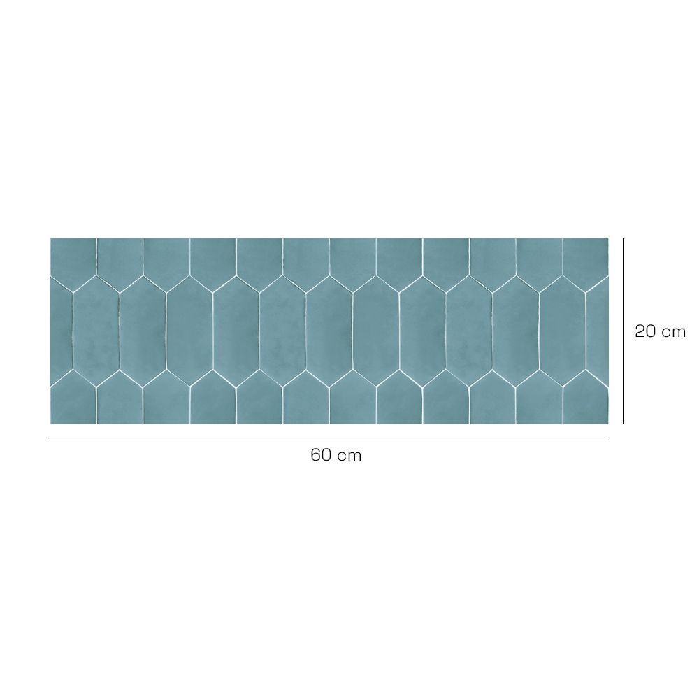 Crédence en aluminium n°45 / Motif géométrique élégant