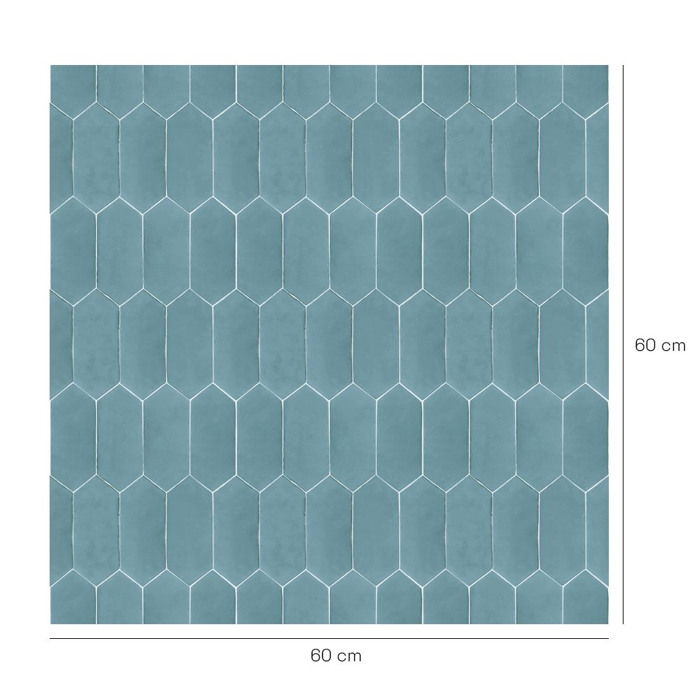 Crédence en aluminium n°45 / Motif géométrique élégant