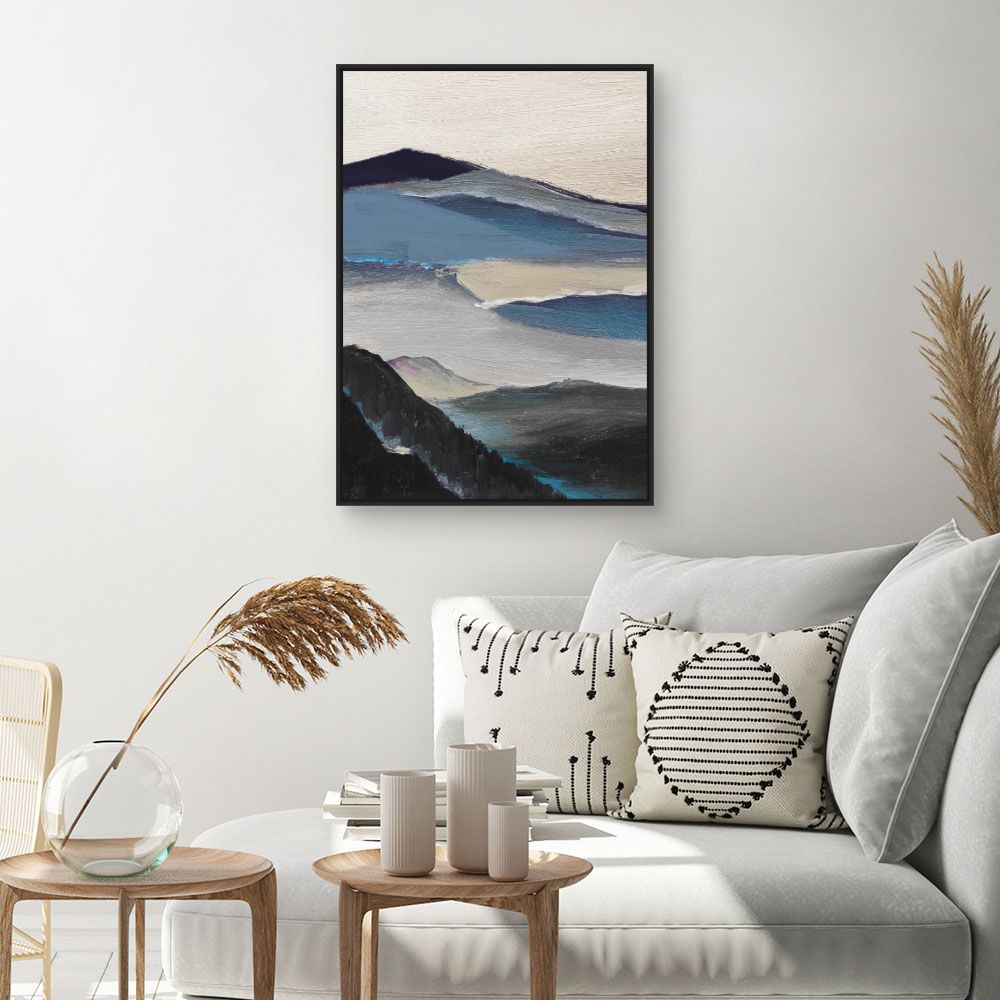 Tableau Paysage montagneux paisible
