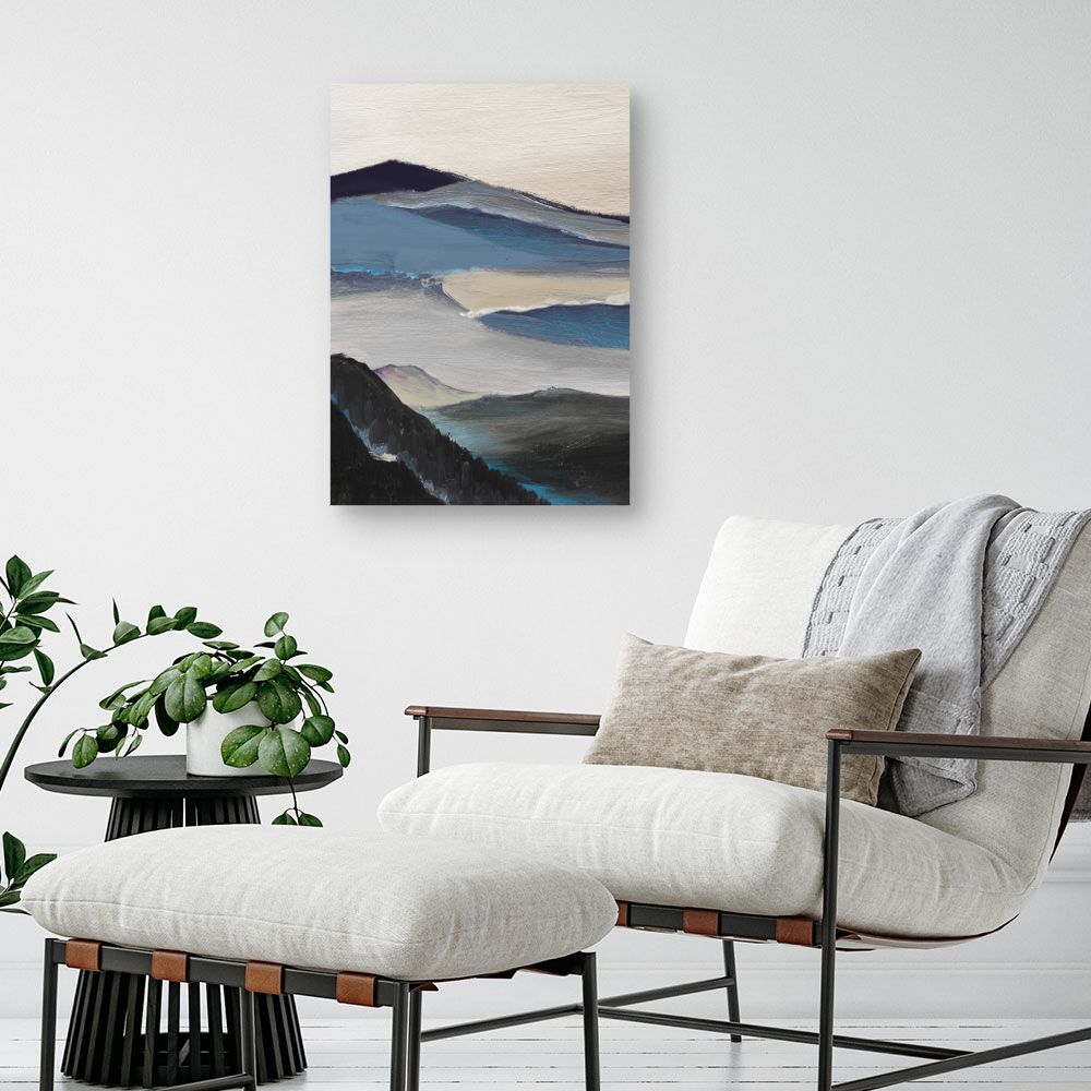 Tableau Paysage montagneux paisible