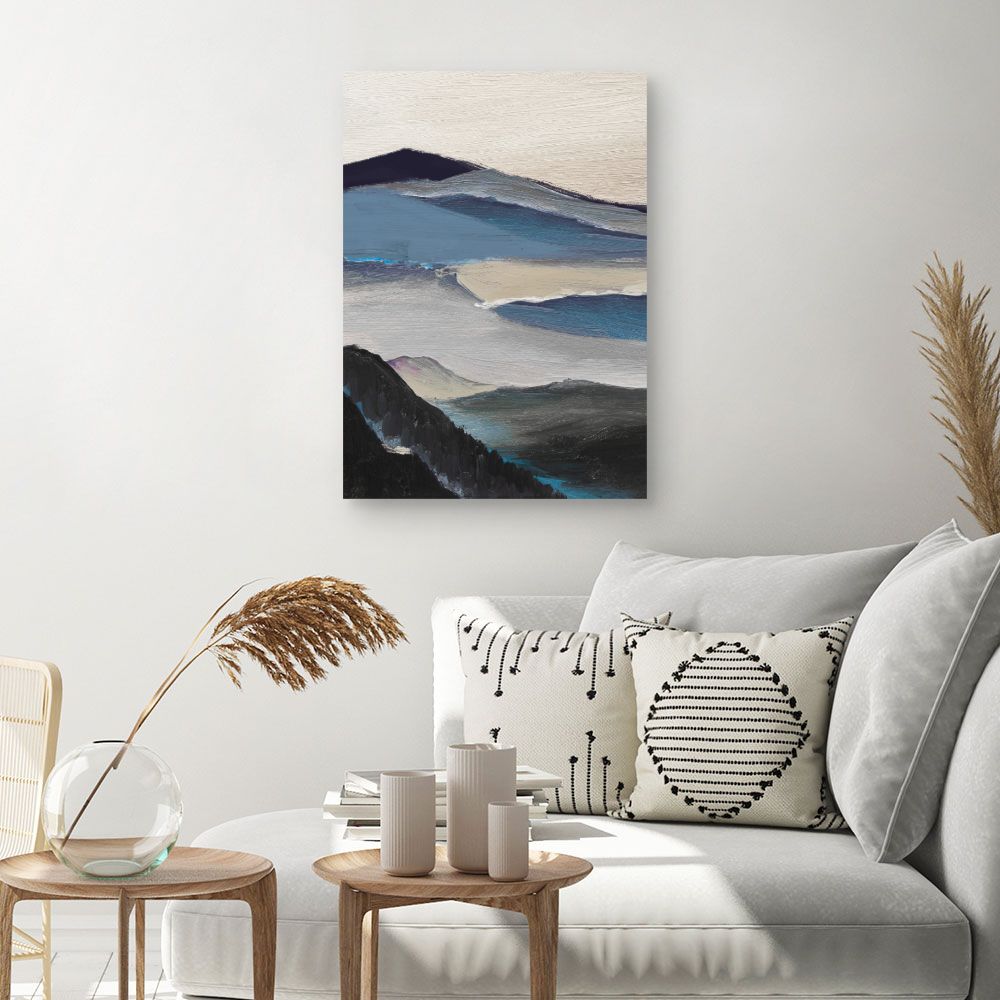 Tableau Paysage montagneux paisible