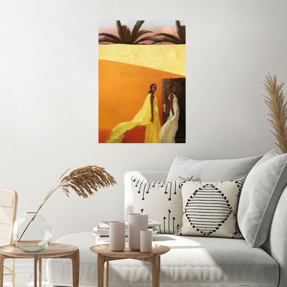 Affiche Élégance tropicale