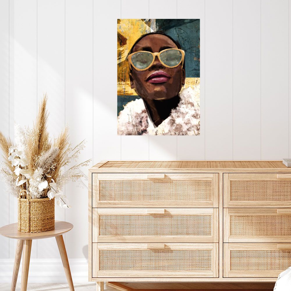 Affiche Style rétro chic