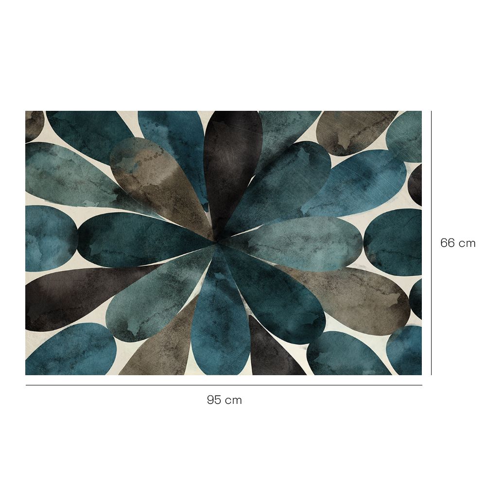 Tapis n°414 Motifs floraux modernes