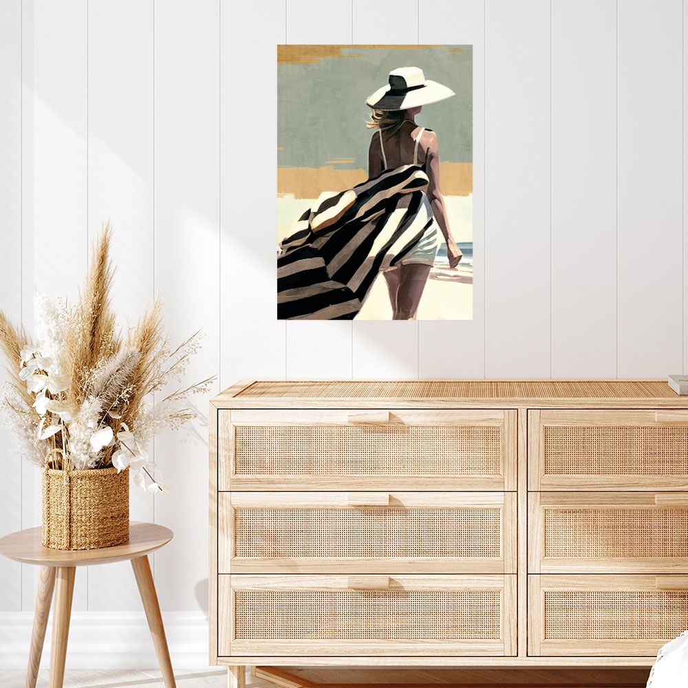 Affiche Élégance estivale