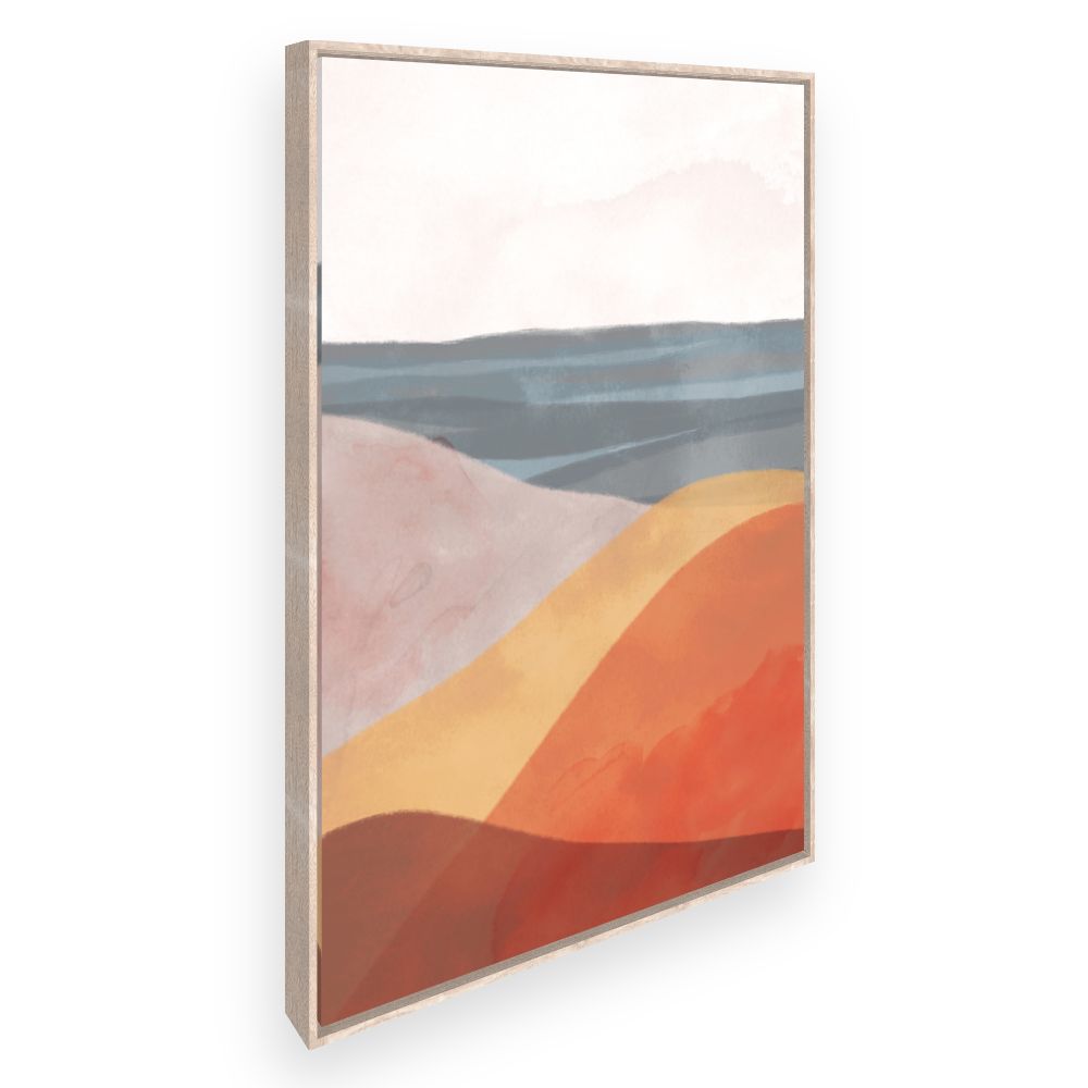 Toile Paysage abstrait