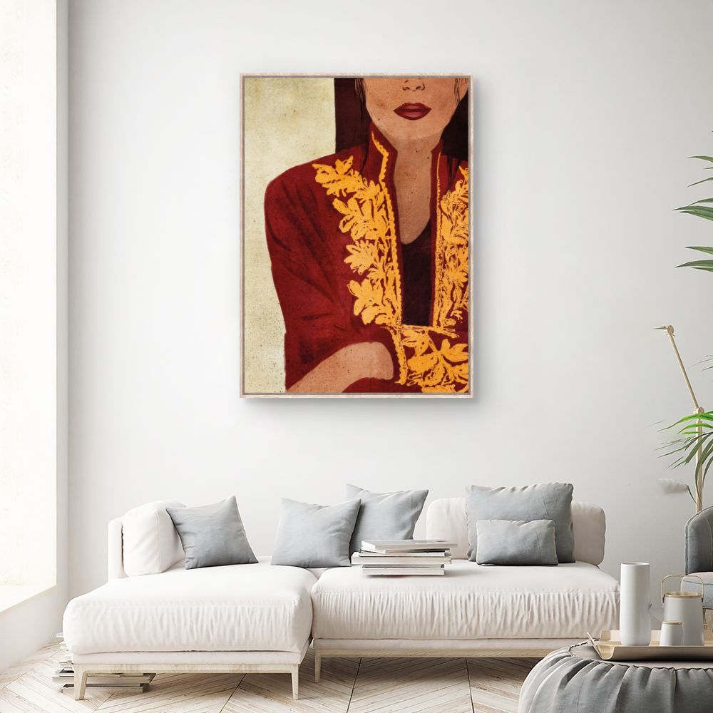 Tableau Élégance orientale