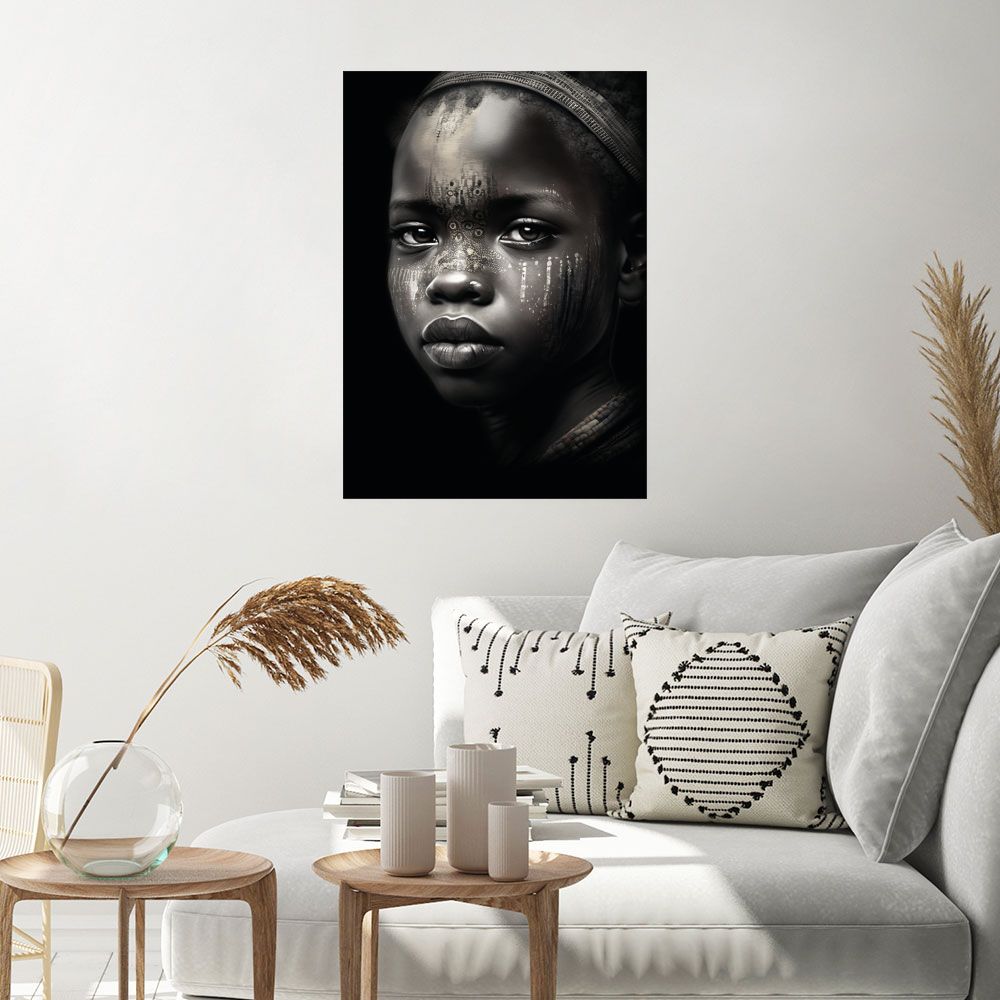 Affiche Portrait captivant